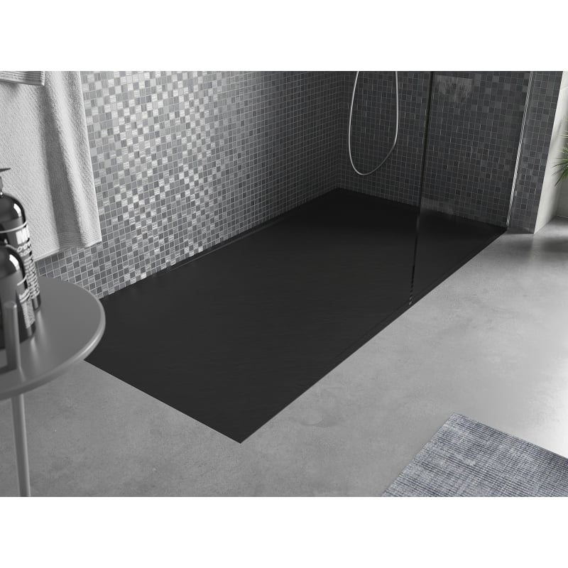 Mexen Amon receveur de douche rectangulaire SMC 140 x 70 cm, noir - 4F707014