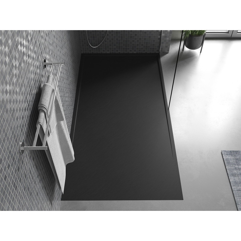 Mexen Amon receveur de douche rectangulaire SMC 140 x 70 cm, noir - 4F707014