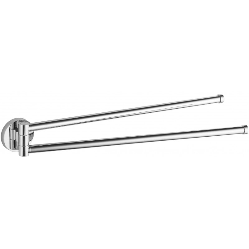 Mexen Remo double porte-serviettes rotatif, Chrome - 70507255-00