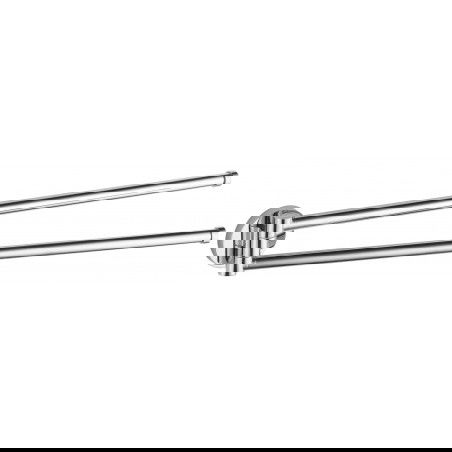 Mexen Remo double porte-serviettes rotatif, Chrome - 70507255-00