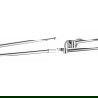 Mexen Remo double porte-serviettes rotatif, Chrome - 70507255-00