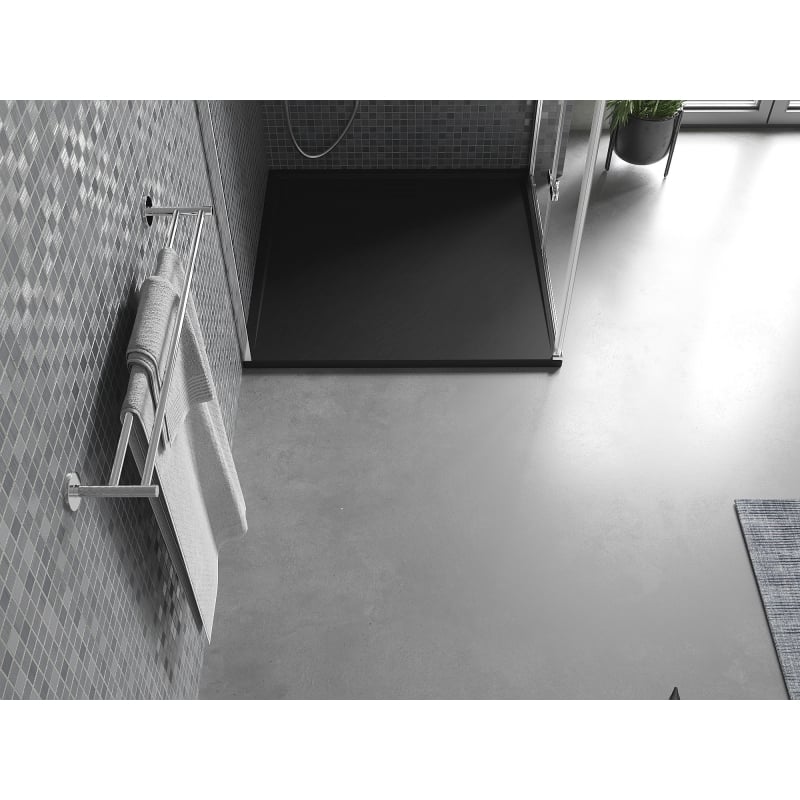 Mexen Amon receveur de douche carré SMC 80 x 80 cm, noir - 4F708080
