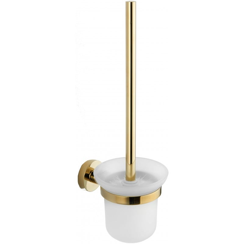 Mexen Remo Brosse à WC, Or - 7050750-50
