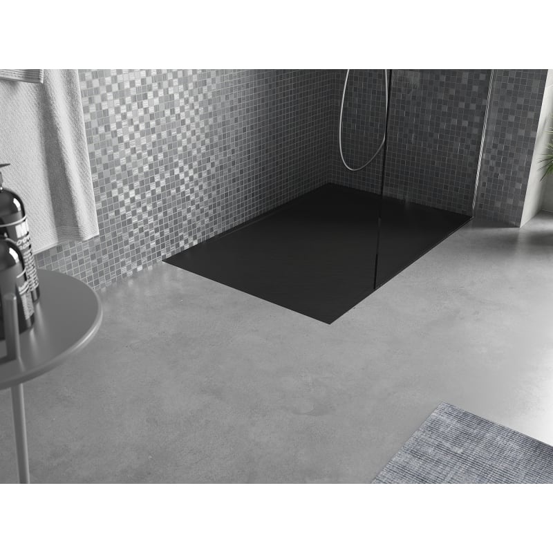 Mexen Amon receveur de douche rectangulaire SMC 130 x 90 cm, noir - 4F709013