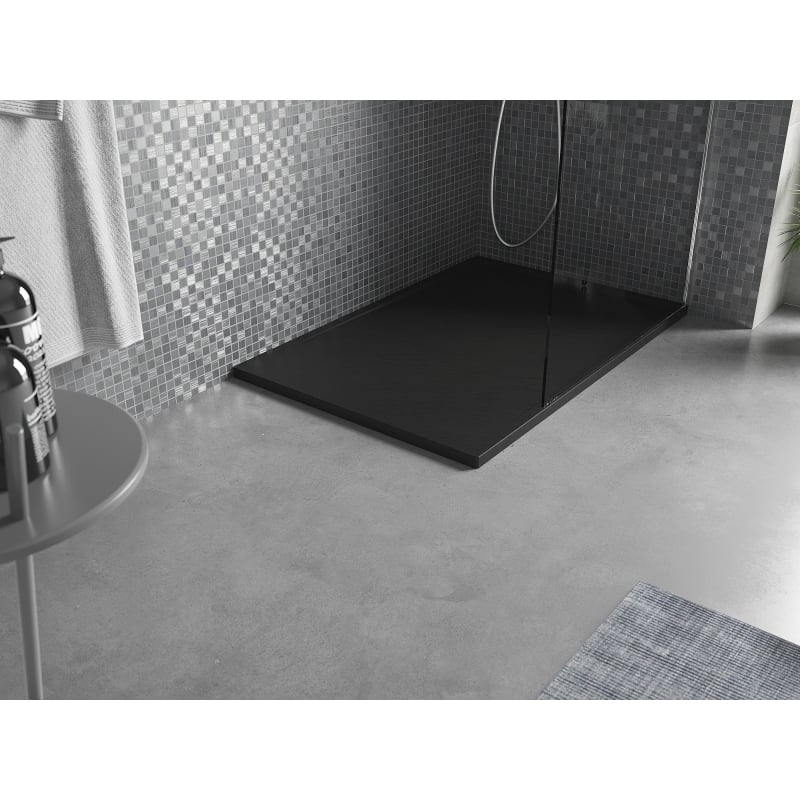 Mexen Amon receveur de douche rectangulaire SMC 130 x 90 cm, noir - 4F709013