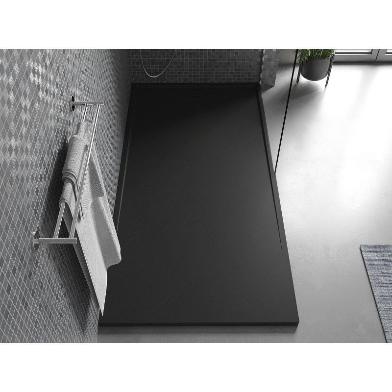 Mexen Amon receveur de douche rectangulaire SMC 140 x 90 cm, noir - 4F709014