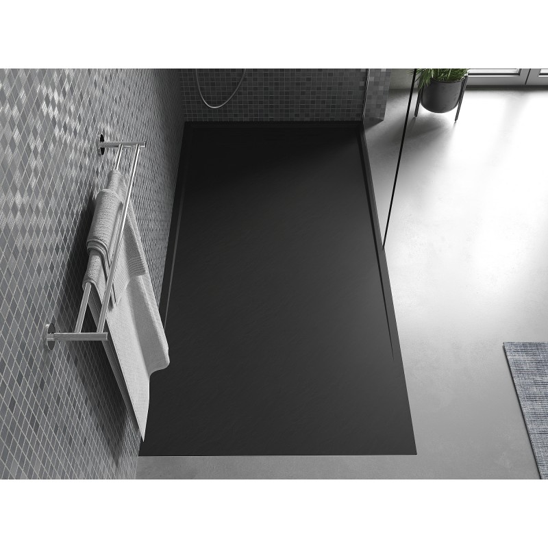 Mexen Amon receveur de douche rectangulaire SMC 140 x 90 cm, noir - 4F709014
