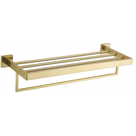 Mexen Vox étagère à serviette, or brossé - 707020-55