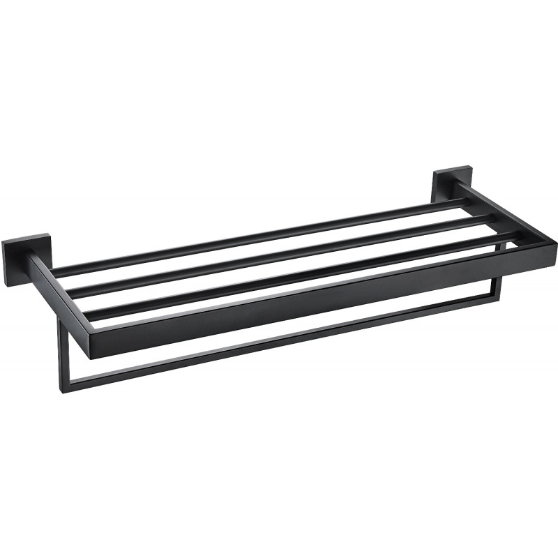 Mexen Vox étagère à serviette, noire - 707020-70