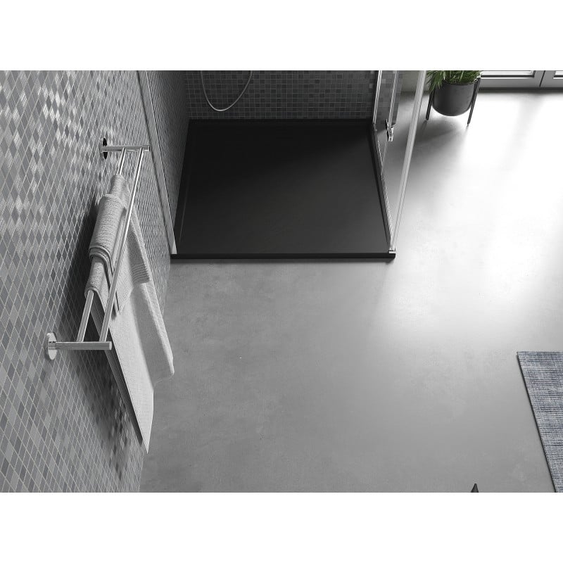 Mexen Amon receveur de douche carré SMC 90 x 90 cm, noir - 4F709090