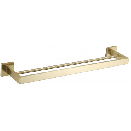 Mexen Vox double porte-serviettes, or brossé - 707025-55