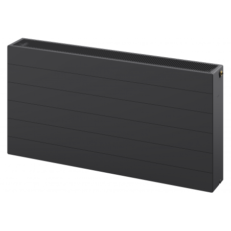 Radiateur à panneaux Mexen Line CCL33 900 x 1200 mm, connexion inférieure centrale, 3601 W, anthracite - W6C33L-090-120-66