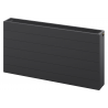 Radiateur à panneaux Mexen Line CCL33 900 x 1200 mm, connexion inférieure centrale, 3601 W, anthracite - W6C33L-090-120-66