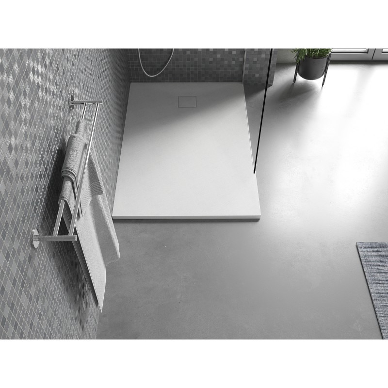 Mexen Bert receveur de douche rectangulaire SMC 100 x 80 cm, blanc - 4K108010