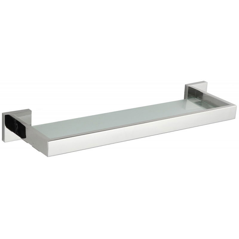 Mexen Vox étagère murale en verre, Chrome - 707037-00