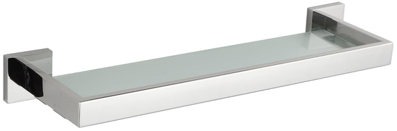 Mexen Vox étagère murale en verre, Chrome - 707037-00