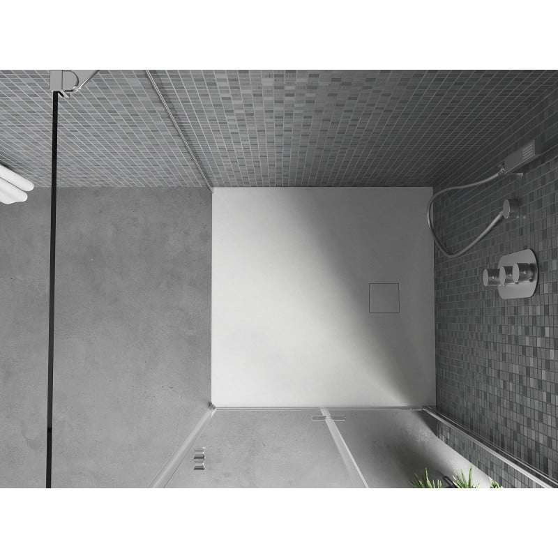 Mexen Bert receveur de douche carré SMC 80 x 80 cm, blanc - 4K108080