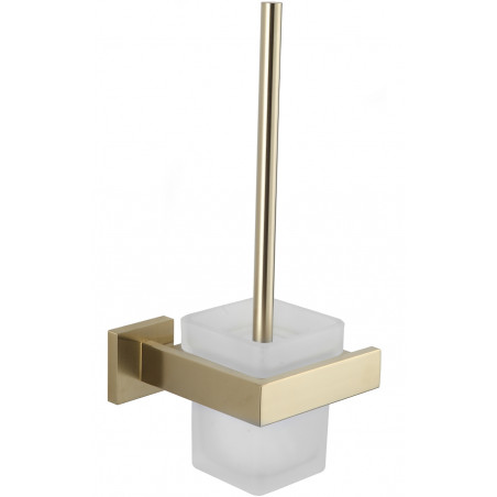 Mexen Vox brosse de toilette, or brossé - 707050-55