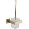 Mexen Vox brosse de toilette, or brossé - 707050-55