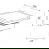 Mexen Vox Porte-savon, Or - 707039-55