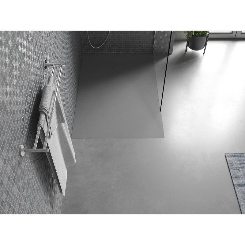 Mexen Bert receveur rectangulaire SMC 100 x 80 cm, gris - 4K618010