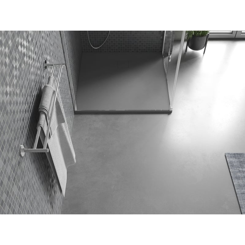 Mexen Bert receveur de douche carré SMC 80 x 80 cm, gris - 4K618080