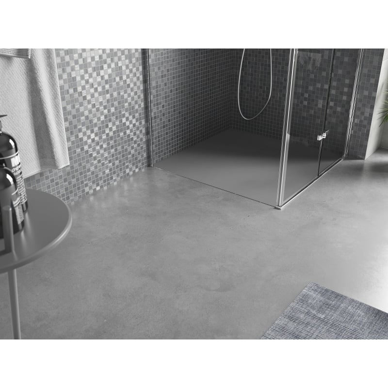 Mexen Bert receveur de douche carré SMC 80 x 80 cm, gris - 4K618080