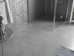 Bert receveur de douche carré SMC 80 x 80 cm, gris - 4K618080