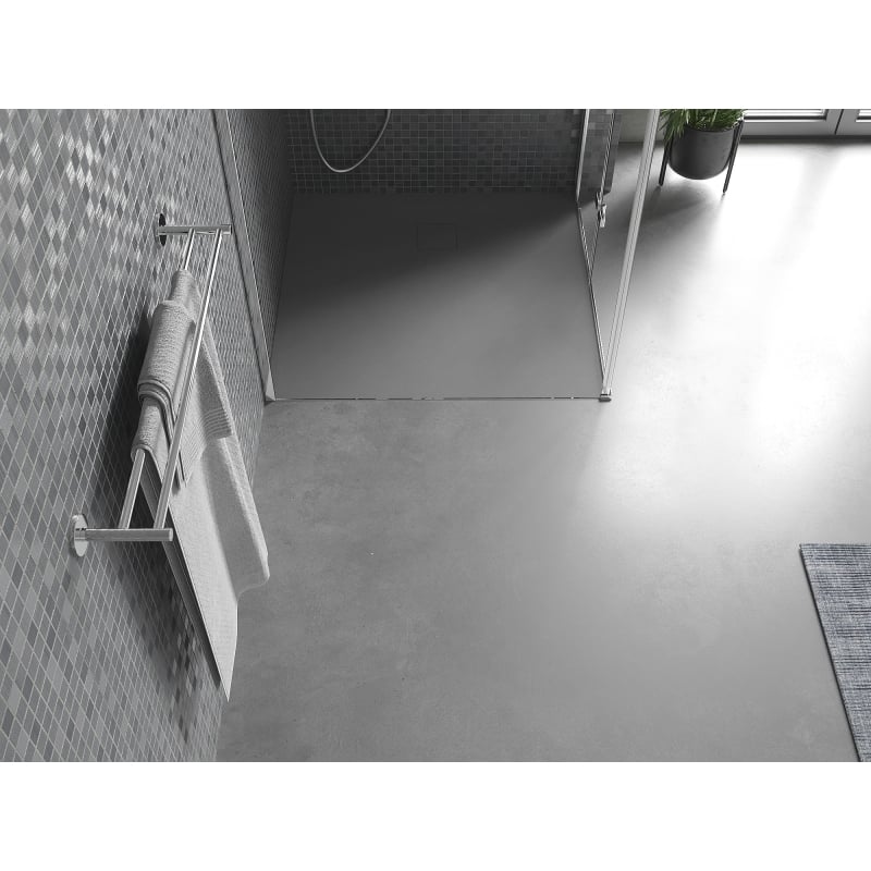 Mexen Bert receveur de douche carré SMC 80 x 80 cm, gris - 4K618080