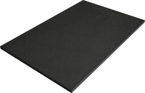 Mexen Bert receveur de douche rectangulaire SMC 100 x 70 cm, noir - 4K707010