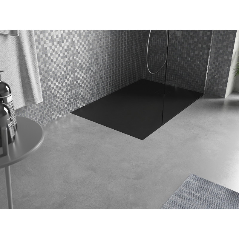 Mexen Bert receveur rectangulaire SMC 110 x 70 cm, noir - 4K707011