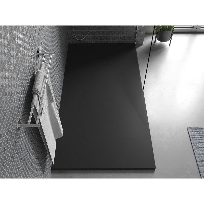 Mexen Bert receveur rectangulaire SMC 160 x 70 cm, noir - 4K707016