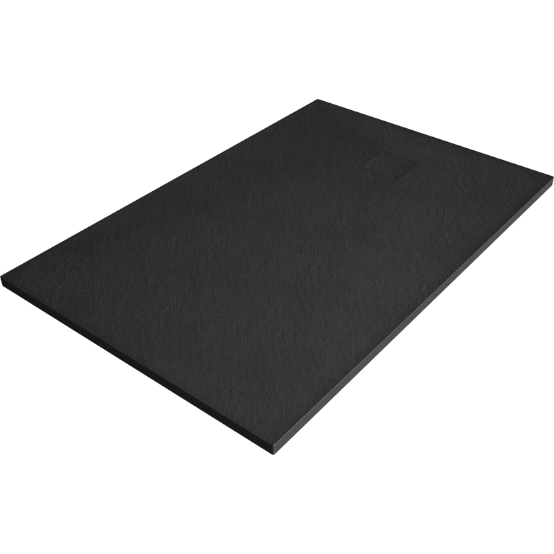 Mexen Bert bac rectangulaire SMC 120 x 90 cm, noir - 4K709012