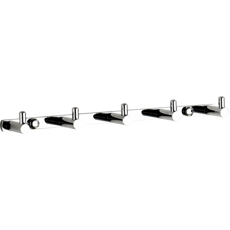 Mexen crochet pour serviette avec cinq supports, chrome - 709165-00