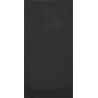 Mexen Bert receveur de douche rectangulaire SMC 160 x 90 cm, noir - 4K709016