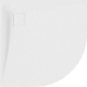 Mexen Bert receveur de douche demi-circulaire SMC 80 x 80 cm, blanc - 4KR108080