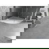 Mexen Bert receveur de douche demi-circulaire SMC 80 x 80 cm, blanc - 4KR108080