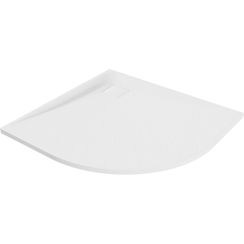 Mexen Bert receveur de douche demi-circulaire SMC 90 x 90 cm, blanc - 4KR109090