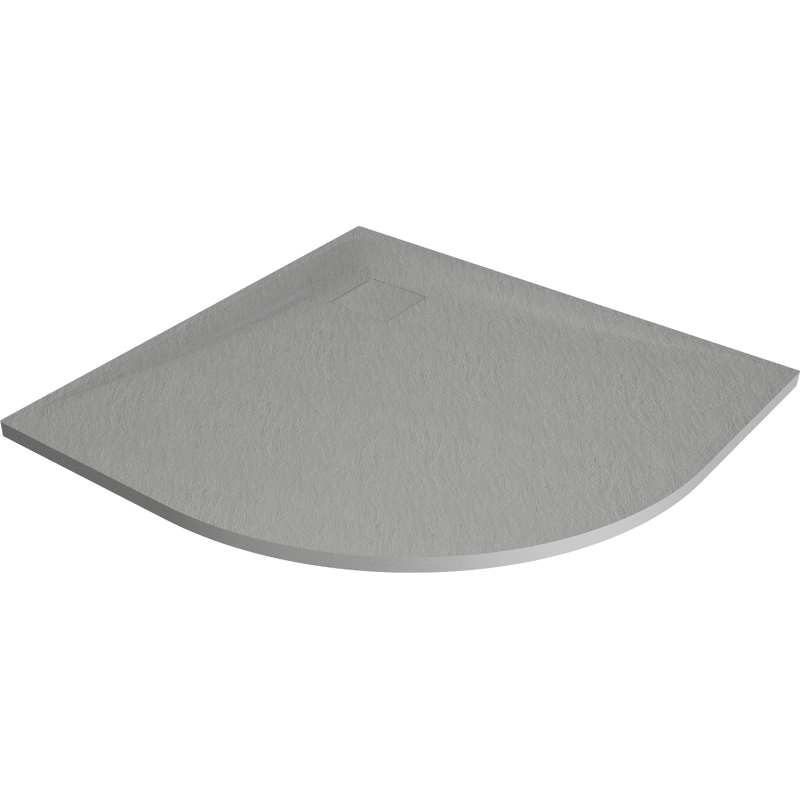 Bac à douche Mexen Bert semi-circulaire SMC 90 x 90 cm, gris - 4KR619090
