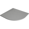 Bac à douche Mexen Bert semi-circulaire SMC 90 x 90 cm, gris - 4KR619090