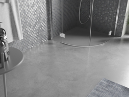 Bac à douche Mexen Bert semi-circulaire SMC 90 x 90 cm, gris - 4KR619090