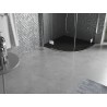 Mexen Bert receveur de douche semi-circulaire SMC 80 x 80 cm, noir - 4KR708080