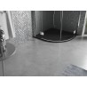 Mexen Bert receveur de douche semi-circulaire SMC 80 x 80 cm, noir - 4KR708080