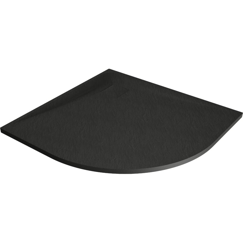 Mexen Bert receveur de douche demi-circulaire SMC 90 x 90 cm, noir - 4KR709090