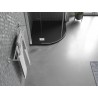 Mexen Bert receveur de douche demi-circulaire SMC 90 x 90 cm, noir - 4KR709090