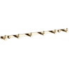Mexen crochet pour serviette avec six supports, doré - 709166-50