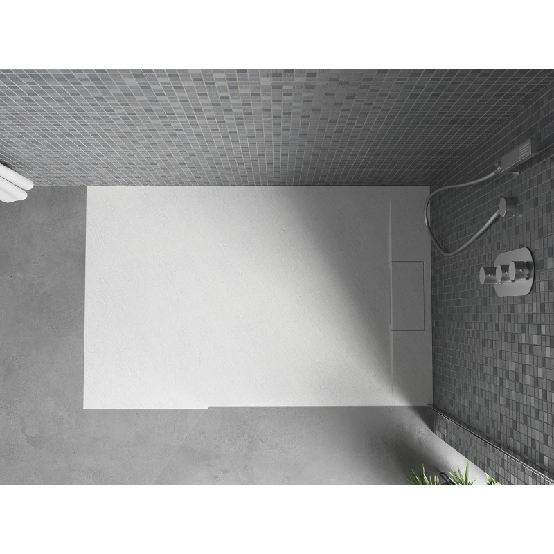 Mexen Otto receveur de douche rectangulaire SMC 140 x 70 cm, blanc - 4N107014