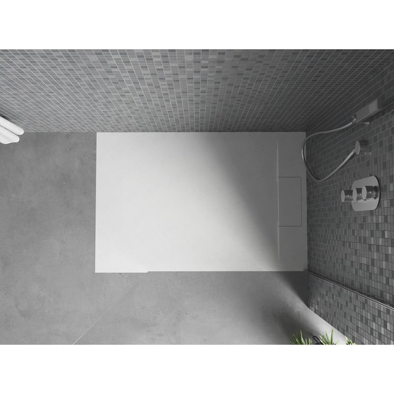 Mexen Otto receveur de douche rectangulaire SMC 80 x 70 cm, blanc - 4N107080