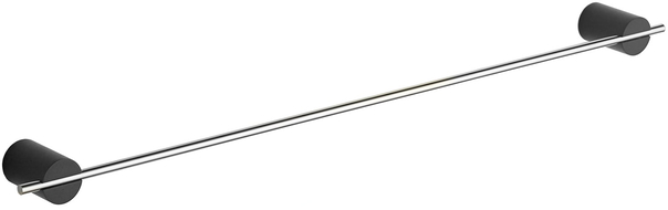 Mexen Aron porte-serviettes, Noir/Chrome - 7088124-07