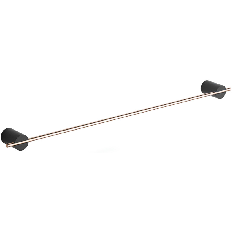 Mexen Aron porte-serviettes, Noir/Or rose - 7088124-67